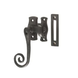 Antique Range Locking Fasteners 100mm Black - By Frelan Hardware - JAB19L