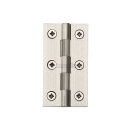 Heritage Brass Hinge Brass 2 1/2" x 1 3/8" Satin Nickel finish
