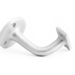 Aluminium Hand Rail Brackets 76mm Satin Anodised Aluminium - By Frelan Hardware - J1413B