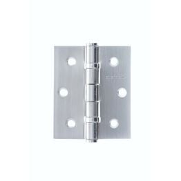 Atlantic Ball Bearing Hinges 3" x 2.5" x 2.5mm - Satin Chrome (Pair)