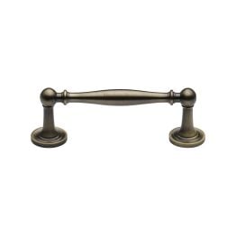 Heritage Brass Cabinet Pull Colonial Design 96mm CTC Antique Brass Finish