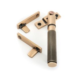 Polished Bronze Night-Vent Locking Brompton Fastener