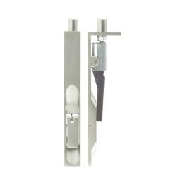 Stainless Steel Lever Action Flushbolts Square Forend 150x20mm Satin Stainless Steel - By Frelan Hardware - JSS50