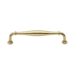 Heritage Brass Cabinet Pull Henley Traditional Design 152mm CTC Polished Brass Finish