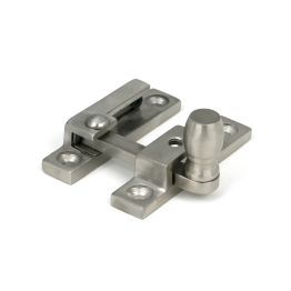 Satin Marine SS (316) Mushroom Quadrant Fastener - Narrow