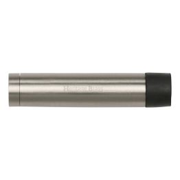 Heritage Brass Cylindrical Door Stop Without Rose 76mm Satin Nickel Finish