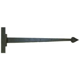 Black 36" Barn Door T Hinge (pair)