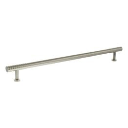 Millhouse Brass Chrysler Diamond T-Bar Cabinet Pull Handle 320mm - Satin Nickel