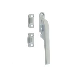 Jedo Modern Non Lockable Casement Fasteners 124mm White - By Frelan Hardware - JW78WH