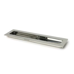 Polished Marine SS (316) 250mm Plain Rectangular Pull