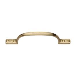 Heritage Brass Pull Handle Russell Design 152mm Satin Brass finish