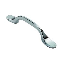 Shaker Style Handle 76mm - Polished Chrome