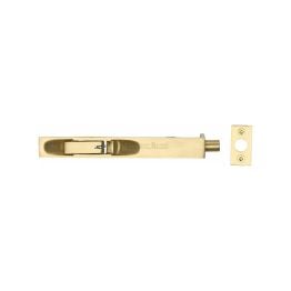 Heritage Brass Door Bolt Flush Fitting 6" x .3/4" Satin Brass finish