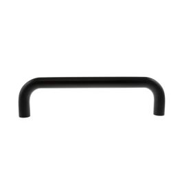 Atlantic D Pull Handle [Bolt Through] 600mm x 19mm - Matt Black
