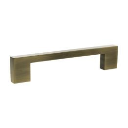 Millhouse Brass Empire Slim Cabinet Pull Handle 128mm - Antique Brass
