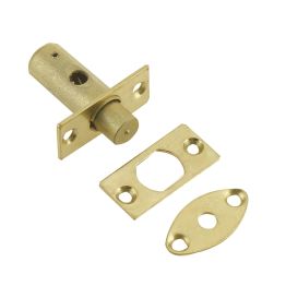 Jedo Mortice Rackbolt 36mm with 14mm Backset Polished Brass - By Frelan Hardware - J726PB
