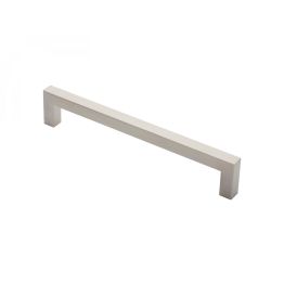 Square Mitred Pull Handle - Satin Stainless Steel