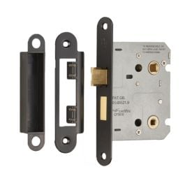 Easi-T Residential Bathroom Lock 78mm  - Matt Black