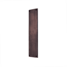 Victorian Finger Plate 300mm Aged Bronze