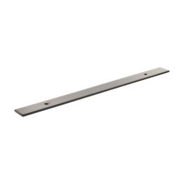 Millhouse Brass Long Wide Cabinet Handle Backplate 160mm - Urban Dark Bronze