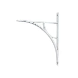 Polished Chrome Tyne Shelf Bracket (314mm x 250mm)