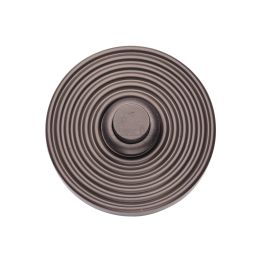 Heritage Brass Reeded Bell Push Matt Bronze finishUK Registered Design Number 6229240