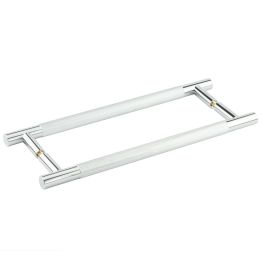 Bari Pull Handles 300mm Polished Chrome Back to Back - By Frelan Hardware - JV1800PCB2B