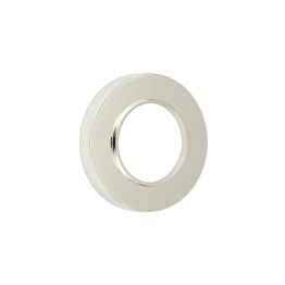 Burlington Plain Outer Roses Polished Nickel - By Frelan Hardware - BUR50PN