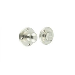 Burlington Turns & Releases Inner 1 No Rose Satin Nickel - By Frelan Hardware - BUR80SN