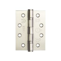Certifire Stainless Steel Grade 13 Ball Bearing Hinges 102x76x3mm Satin Stainless Steel - By Frelan Hardware - J9500SSS