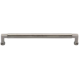 Heritage Brass Cabinet Pull Bauhaus Design 320mm CTC Satin Nickel Finish