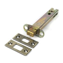 Aged Brass 5" Heavy Duty Tubular Deadbolt