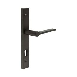 CR-105 Dark Bronze Multi Point Backplate Door Handle - By Frelan Hardware - CR-105G4DB