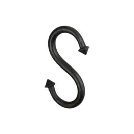 S- Hook Large Matt Black