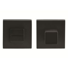 Oro&Oro WC Turn and Release on Square Rose - Matt Black