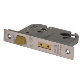 Euro Profile Sashlock 76mm - Satin Stainless Steel