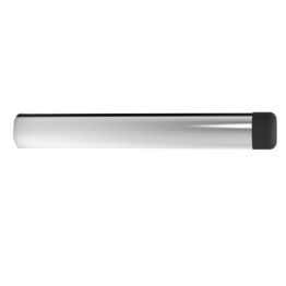 Cylinder Pattern Door Stop - Without Rose - Polished Chrome