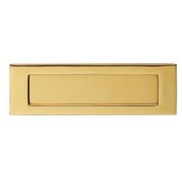 Plain Letter Plate - Stainless Brass