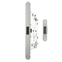 AGB Revolution XT Magnetic Euro Profile Sashlock 60mm backset - Satin Chrome