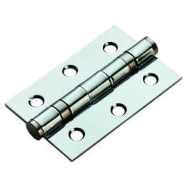 Ball Bearing Hinge Non Grade - Polished Chrome (Pair)