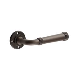 Highgate Door Handles No Rose Dark Bronze - By Frelan Hardware - BUR35DB
