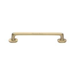 Heritage Cabinet Pull Traditional Design 152mm CTC Satin Brass Finish