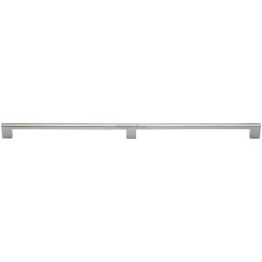 Heritage Brass Cabinet Pull Metro Design 480mm CTC Polished Chrome Finish