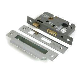 Polished Chrome 2½" Euro Profile Sash Lock