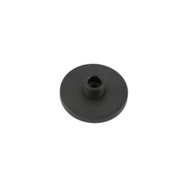 Burlington Plain Door Stop Base Black - By Frelan Hardware - BUR971MB