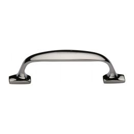 Heritage Brass Cabinet Pull Durham Design 76mm CTC Polished Nickel Finish