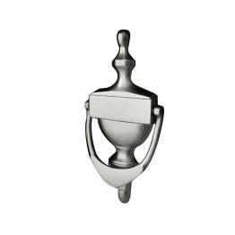 Jedo Urn Door Knockers 170mm Satin Chrome - By Frelan Hardware - JV38SSC