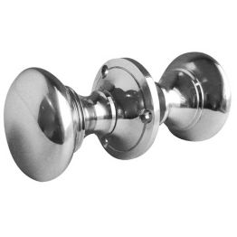 Contract Rim Door Knob Polished Chrome - By Frelan Hardware - JV177PC