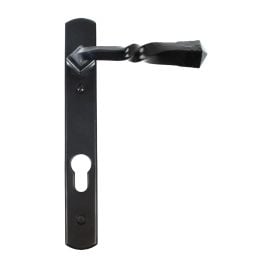 Black Narrow Lever Espag. Lock Set