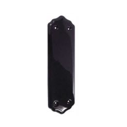 Jedo Porcelain Fingerplates 280mm Black - By Frelan Hardware - JC61